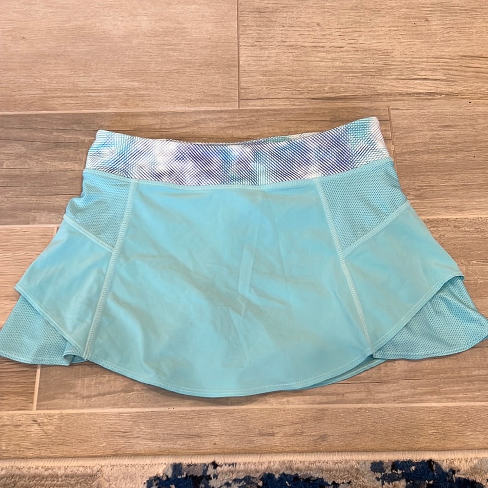 Athleta girl tennis skort L 12